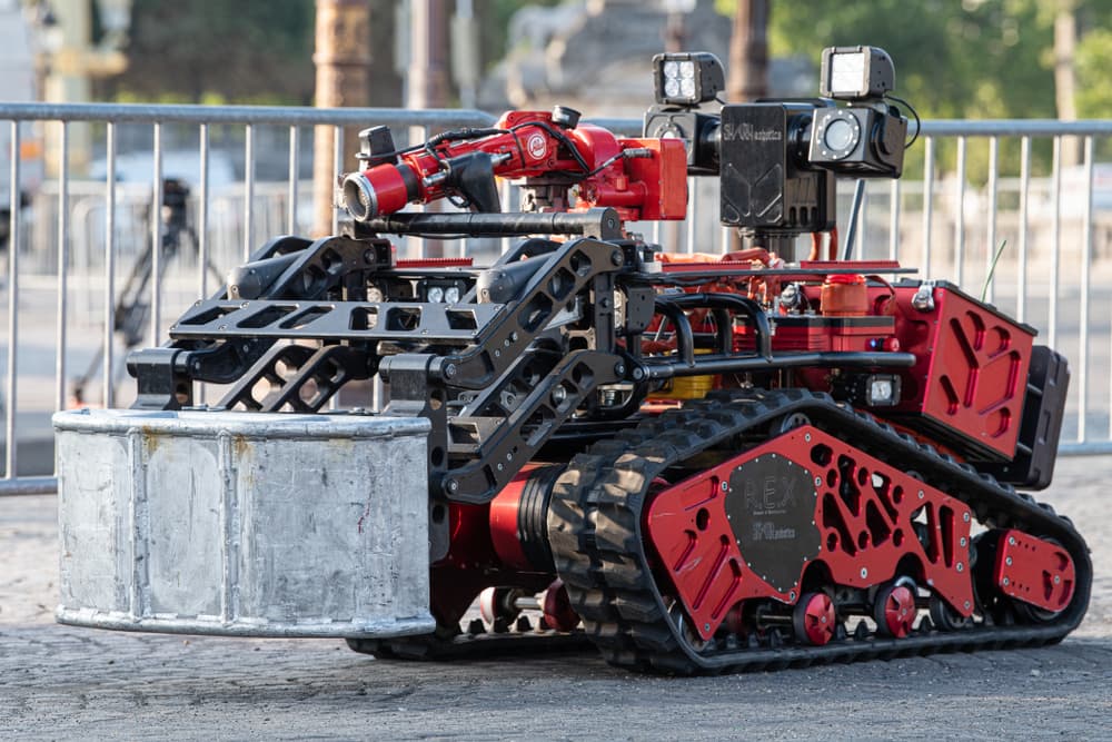 Shark Robotics’ Rhyno Protect robot. (Frederic Legrand COMEO/ Shutterstock.com) 