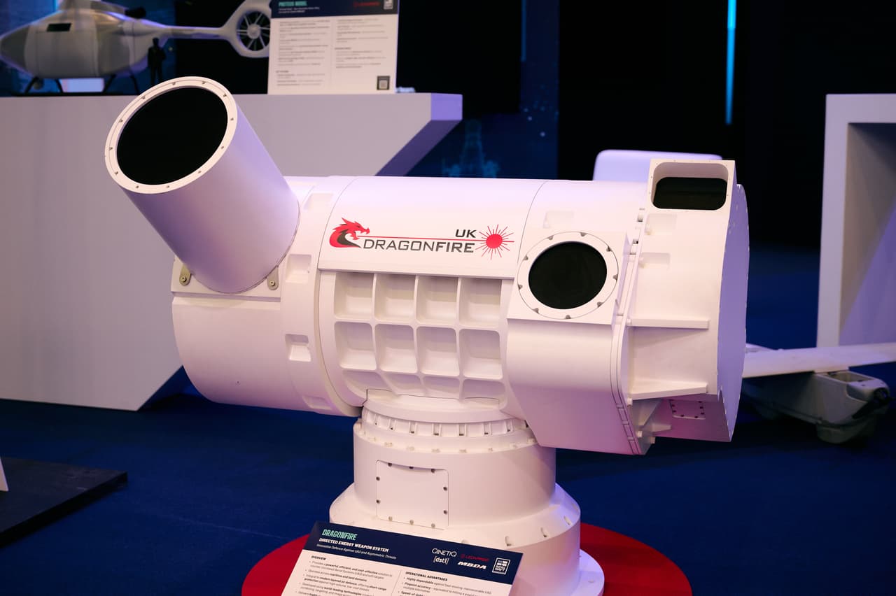 UK's Dragonfire laser directed energy weapon