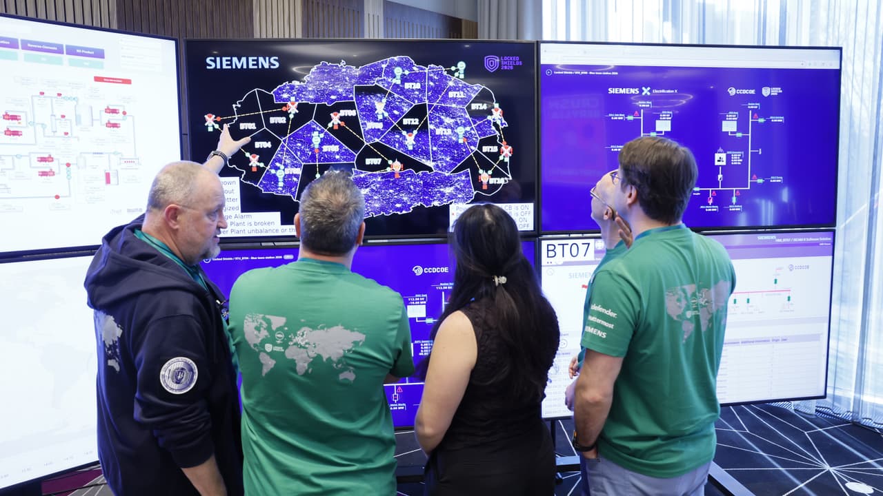 Siemens was a major contributor to this year’s exercise. (CCDCOE)