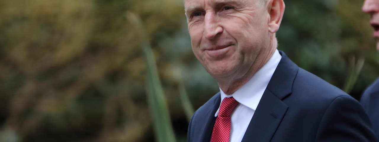 UK Chancellor of the Exchequer, John Healey, during his tenure as Defence Secretary in 2025. (Shutterstock)
