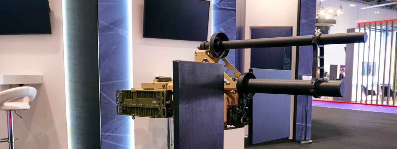 C-UAS on display at DSEI UK 2025. 