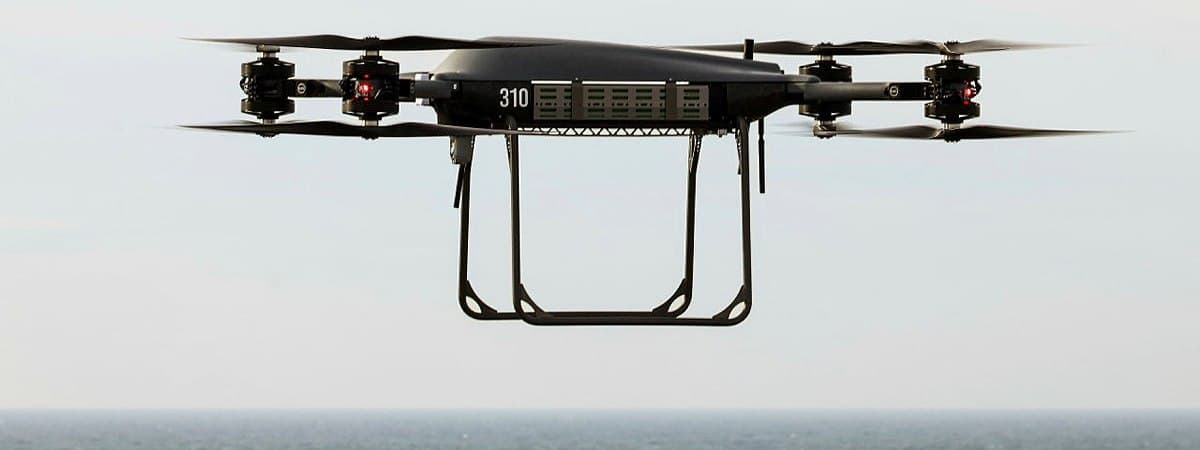 A Malloy Aeronautics ‘T-150’ heavy lift drone. 