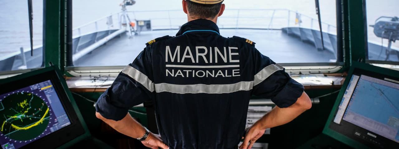 French Navy personnel