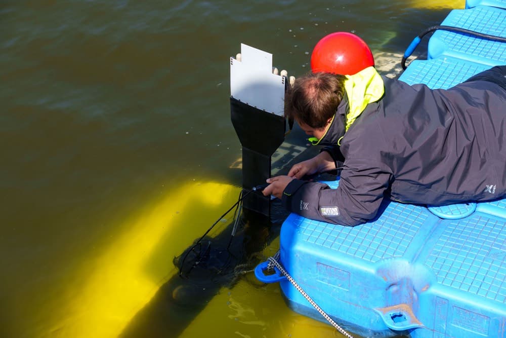 20 commercial organisations participated in SeaSEC off the coast of Scheveningen near The Hague. 