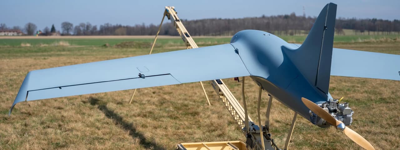 LPP Holding’s ‘MTS’ UAV strike system. 