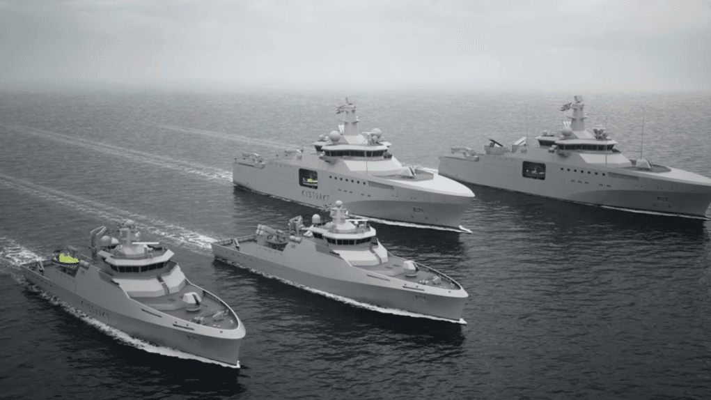 A rendering of the standardised vessel concept.