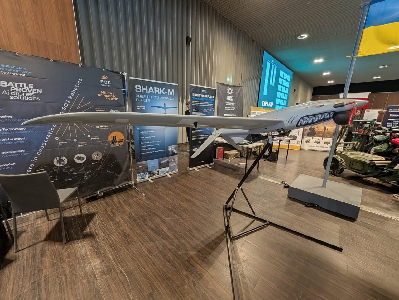 Ukrainian unmanned aerial vehicle created by the Ukrspecsystems company for monitoring and adjusting fire on the battlefield