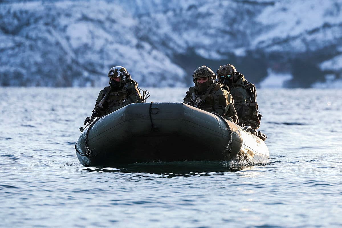 UK Royal Marines, part of the UK-Netherlands Amphibious Force
