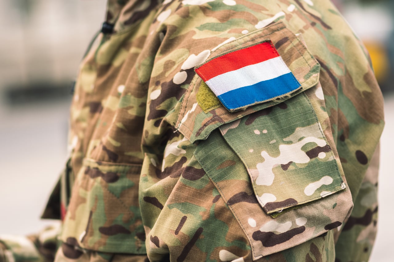 A Royal Netherlands Army soldier, pictured in 2022. (Shutterstock.com)