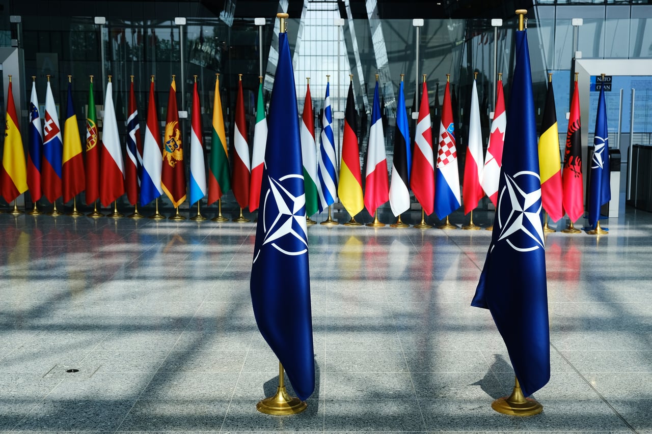 NATO headquarters in Brussels. (Alexandros Michailidis/Shutterstock) 
