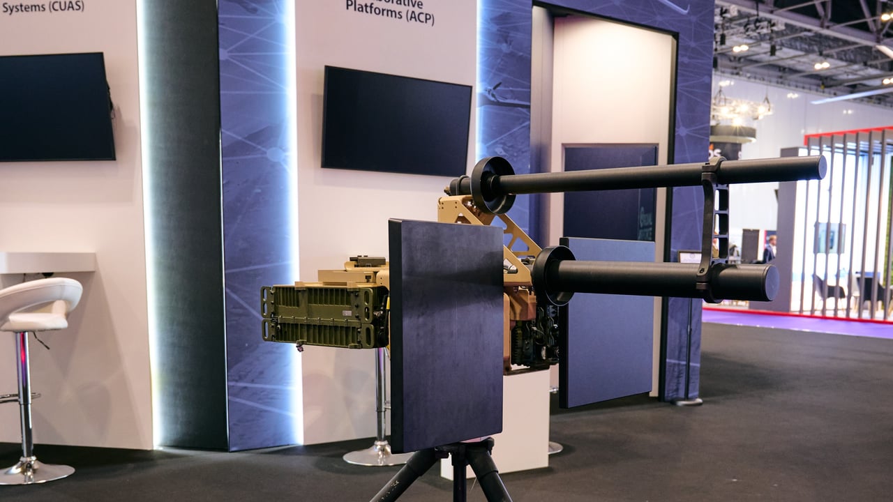 C-UAS on display at DSEI UK 2025. 