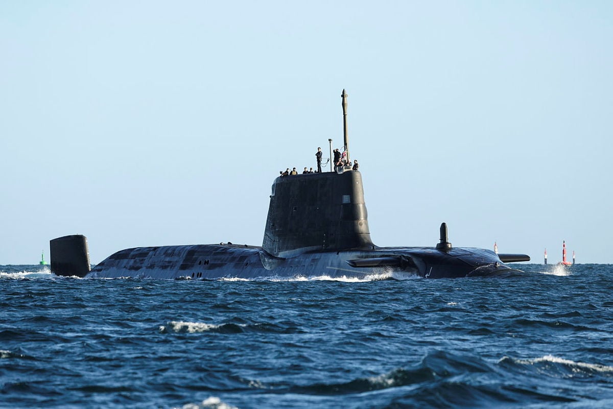 HMS Anson fifth Astute-class nuclear-powered attack submarine in the Royal Navy.