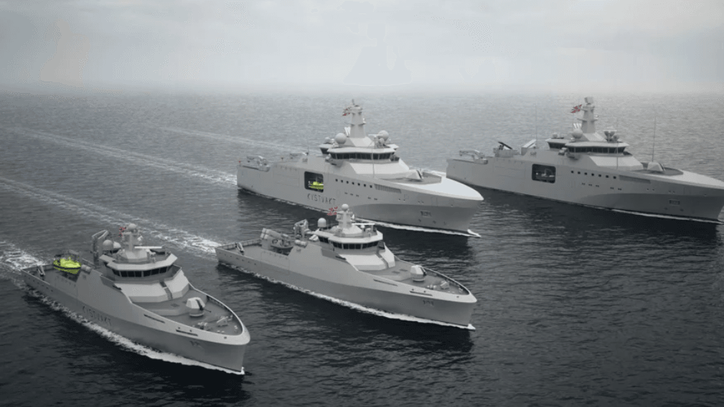 A rendering of the standardised vessel concept.