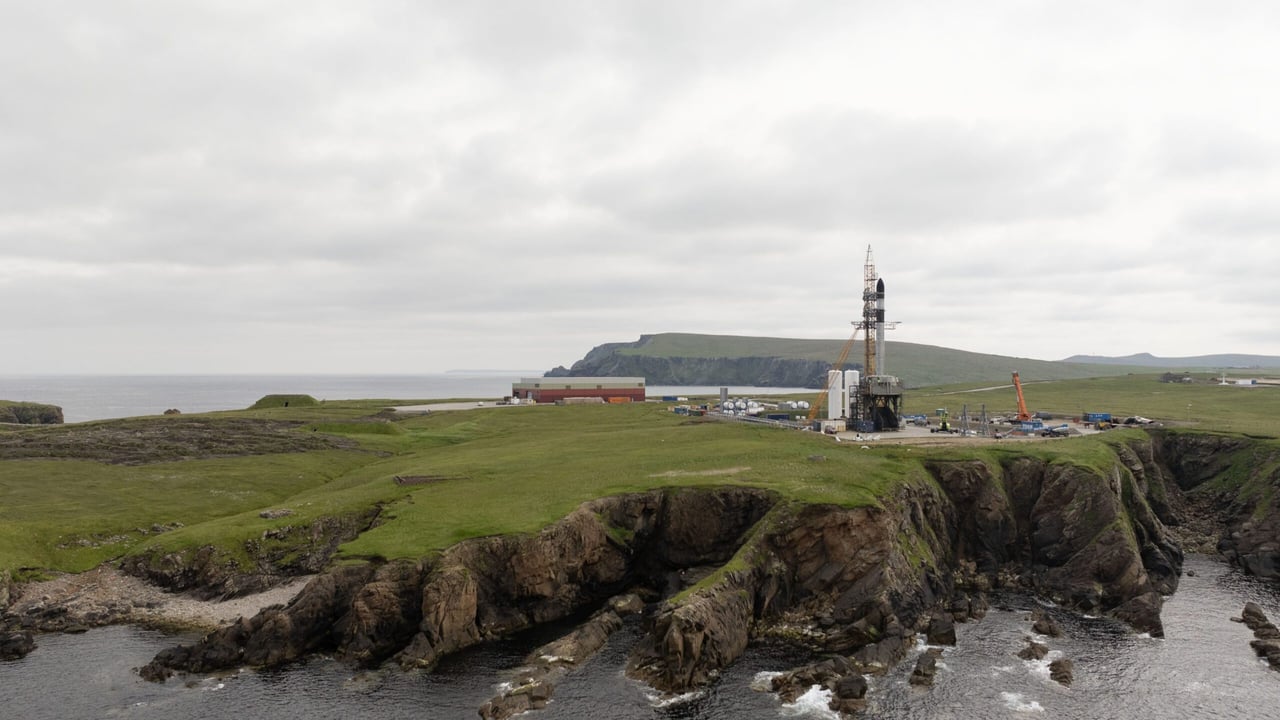 Pictured is the SaxaVord Spaceport in the Shetland Islands, Scotland. 