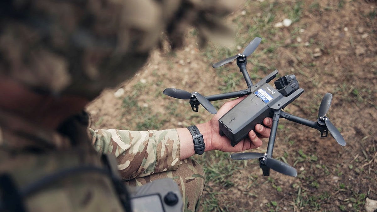 Parrot Drones UAV. 