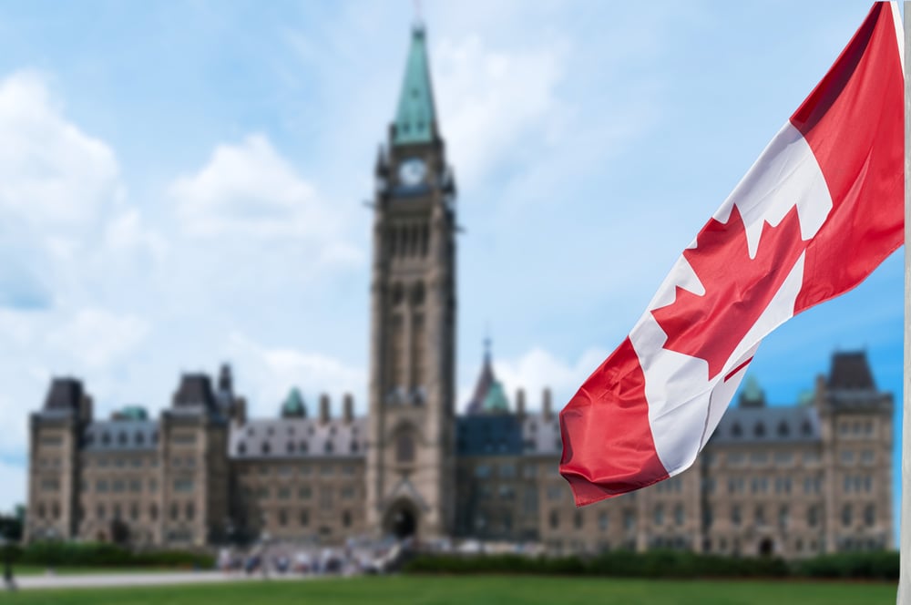 The Canadian Parliament in Ottawa, Ontario. (Shutterstock.com) 